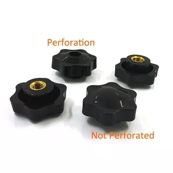 Черные пластиковые гайки для барашков M4 M5 M6 M8 M10