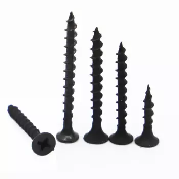 Черные самонарезающие винты MOSHILR из углеродистой стали M3.5 M4
