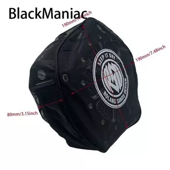 Черные водонепроницаемые носки от дождя RSD для Harley Touring Sportster 1200 Softail Dyna Road King Electra Glide для комплекта очистителя воздушного фильтра