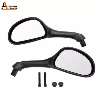 Черные зеркала заднего вида Areyourshop для GILERA RUNNER 50 125 180 200 FXR SP VXR