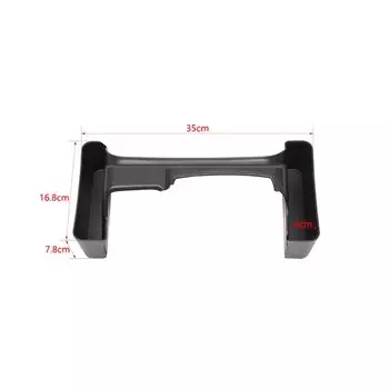 Черный ABS Автомобильный Ящик Для Хранения Переключения Передач, Лоток-органайзер Для Jeep Wrangler JL Gladiator JT 2018-2023