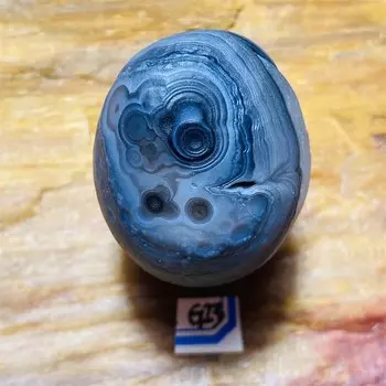 Черный агат Gobi камень