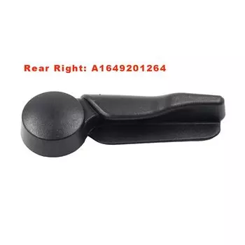 Черный Автомобильный держатель для спинки левого и правого сидений 1649201164 1649201264, Регулировка ручки для Mercedes GL-Class X164 2007-2012