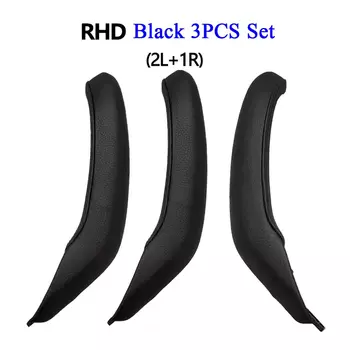 Черный, бежевый, левая/правая ручка пассажирской двери, кожаная внешняя накладка, съемник для BMW X3 X4 F25 F26 2010 2011 2012 2013 2014 2015