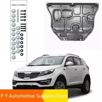 Черный брызговик под двигателем, щит от брызг, крыло крыла для Kia Sportage R 2015-2020 2016 2017, брызговик, защита