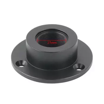 Черный держатель стойки для микроскопа диаметром 32 мм с фиксированным основанием