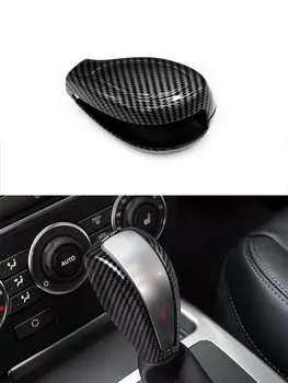 Черный древесный цвет, ручка переключения передач из АБС-пластика, накладка на головку для Land Rover Freelander 2 LR2 2007-2015, автомобильные аксессуары