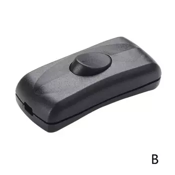 Черный двухклавишный переключатель 220В