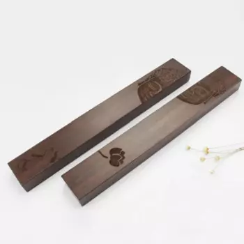 Черный Elm Paperweight китайская живопись письмо деликатная резьба поставка для художника живопись каллиграфия пресс-папье товары для искусства