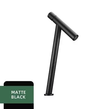 Черный керамический смеситель для раковины Smesiteli