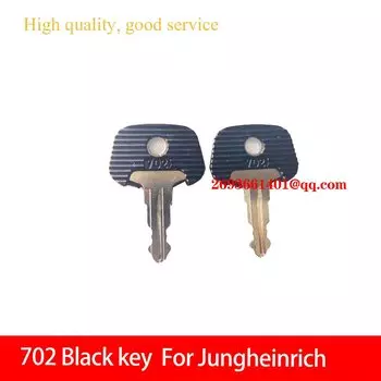 Черный ключ 702, ключ зажигания 28520490 для Jungheinrich, 2 шт.