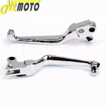 Черный мотоциклетный тормозной рычаг сцепления, рычаги с ручкой черепа для Harley Touring Road King 1996-2007 Sportster XL883 XL1200 1996-2003