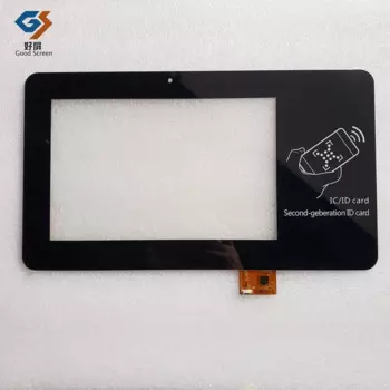 Черный Новый P/N F-10361-V2 IC/ID card устройство для записи часов емкостный сенсорный экран дигитайзер сенсор внешняя стеклянная панель