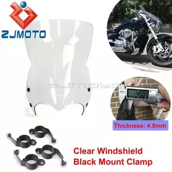 Черный оттенок переднего лобового стекла для Suzuki 2006-2014 Boulevard M109R Boss M109R2 M109RZ Limited M50 M90 лобовое стекло мотоцикла