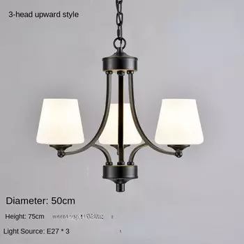 Черный подвесной светильник ZISIZ