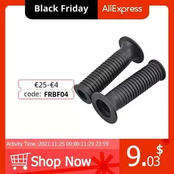 Черный резиновый рукоятка для руля для BMW R1200RS K1200RS K1200GT R1150GS R1150R R1100S R1100RS R1100RT K100RS F650GS