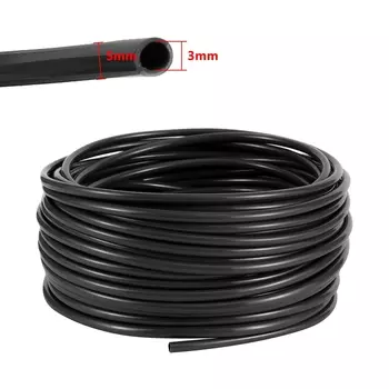 Черный садовый шланг ПВХ Adhere To Fly 10 м