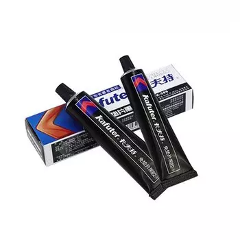 Черный силиконовый герметик Kafuter K-586 2 шт.