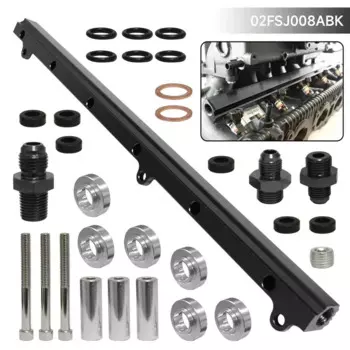 Черный/синий топливный рельс с высоким расходом для Toyota Soarer Supra MK III Crown 1JZ 1JZGTE 2,5 л двигатель 86-92