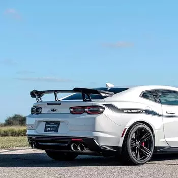 Черный спойлер ZLE для крышки багажника, подходит для 2016 2017 2018 2019 Chevrolet Camaro ABS спойлер