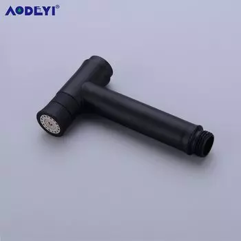 Черный Туалет Биде опрыскиватель настенный из нержавеющей стали ручной подгузник Shattaf Douche комплект с угловым клапаном 1,2 м шланг и кронштейн