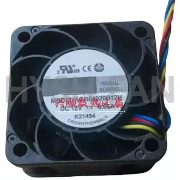 Четырехпроводной ШИМ Вентилятор охлаждения AGB04020B12H 4020 12В 0.65A