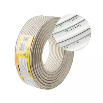 Четырехслойный экранирующий Радиочастотный кабель Choseal QS6146W SYWV 75-5 Pure Cupper, AV-кабель 50 м/80 м/100 м