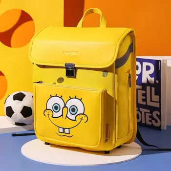 Chibi Maruko-chan детские сумки Spongbob школьный рюкзак для девочек водонепроницаемый британский модный Детский Рюкзак Kawaii школьные сумки
