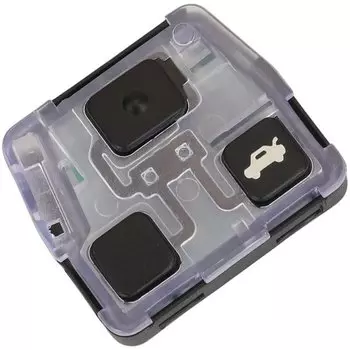 Чип Дистанционного Ключа Jingyuqin 433 МГц Для Toyota Yaris Avensis 4C, Кнопка 2/3, Сменный Брелок Для Ключей 89071 05010