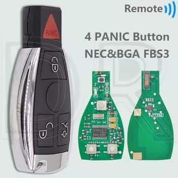 Чип DR NEC 315/433 МГц с регулируемой частотой, автомобильный дистанционный ключ, поддержка BGA и NEC FBS3 для Mercedes Benz A C E S Class W203 W204 W210