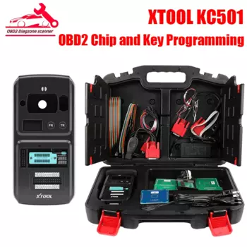 Чип и программирование ключей XTOOL KC501 OBD2, профессиональный считыватель ЭБУ, автомобильный инструмент, ключ, работа с X100 PAD3 A80 Pro Master