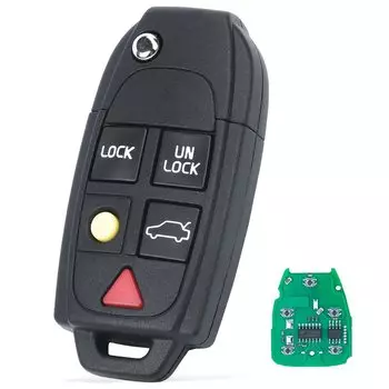 Чип KEYECU 315 МГц ID48 FCC ID: часть LQNP2T-APU # : 8688799 Откидной дистанционный ключ для VOLVO S60 S80 V70 XC70 XC90 2004-2015 гг.