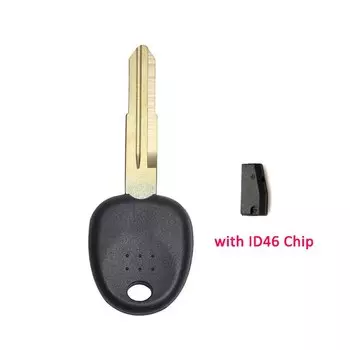 KEYECU ID46 Чип-транспондерный ключ, пустой брелок для Hyundai Accent Verna Tucson Santa Fe Coupe Getz H-1 с левым или правым лезвием