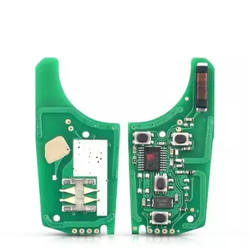 Чип KEYYOU 315/433 МГц ID46 для OPEL VAUXHALL Astra J Corsa E Insignia Zafira C, модифицированный складной дистанционный ключ от автомобиля