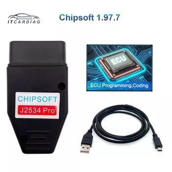 Чипсет J2534 Pro ChipLoader 1.97.7 K-line KLine CAN BUS адаптер для канакера VCI ECU чип инструмент для настройки обновленная версия MID