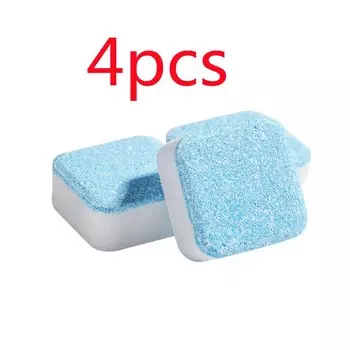 Чистящие таблетки для стиральной машины 4 шт.