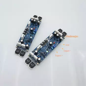 Чистый усилитель мощности класса A 120 Вт x2 готовая плата Sanken Amp Hi End L12-2 двухканальный