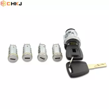 Комплект замков зажигания CHKJ FI-Lock-Set-03 для Fiat Ducato, Peugeot, Citroen
