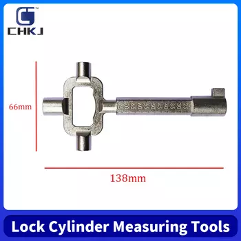 CHKJ Серебристый Металлический Цилиндр для Дверного Замка