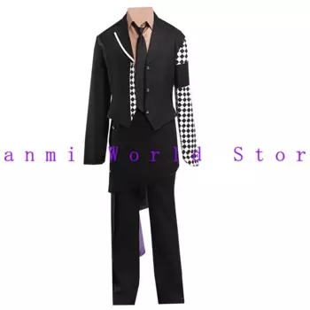 Чёрный костюм для косплея ди амнезия укио