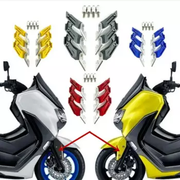 ЧПУ переднее крыло вилки, боковые Брызговики, Слайдеры для YAMAHA N max X-Max 2015 2016 2017 2018 2019 2020 2021 2022
