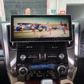 Цифровая панель приборной панели для Toyota Alphard 30 2015-2019, автомобильный приборный кластер, Головной блок, мультимедийный плеер, измеритель скорости экрана