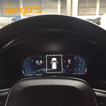 Цифровая панель приборной панели для Toyota RAV4 2017-2020, кластер виртуальных инструментов, спидометр в кабине с ЖК-дисплеем, мультимедийное головное устройство с GPS
