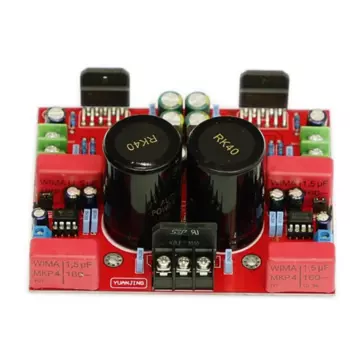 Цифровая плата усилителя звука LM3886TF 68 Вт * 2, 2,0 каналов, стерео Hifi Fever