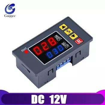 Цифровое реле задержки таймера Gaqqee AC 110V 220V DC 12V 24V