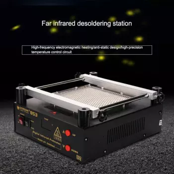 Цифровой дисплей Подогрев демонтажная станция 853 IR Preheater станция Бессвинцовая инфракрасная станция предварительного нагрева