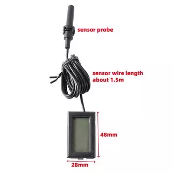 Цифровой гигротермограф Adhere To Fly 04758-04759