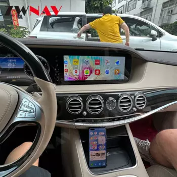 Цифровой Измерительный экран для Benz W222 IPS приборная панель дисплей головное устройство LDC Виртуальная кабина скорость приборной панели Android 11 Автомобильный мультимедийный