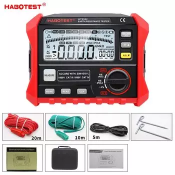 Цифровой измеритель сопротивления Cretrust HT5910 HT2302