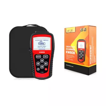 Цифровой KONNWEI KW808 OBD2 EOBD CAN автомобильный диагностический инструмент Диагностический станок DTC считыватель кодов VS ms509